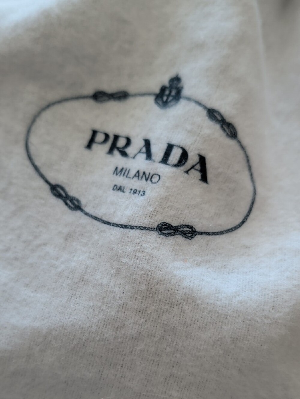 Prada Black Nylon Wrist Pouch with Gold Logo. Brand new. Bought In Milan. - Picture 5 of 5
